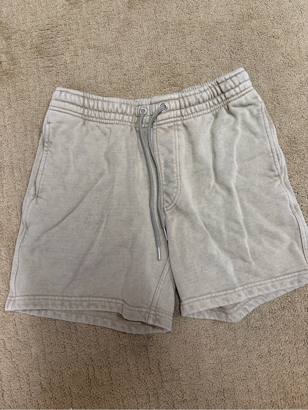 chubbies Tan Terry Drawstring Shorts